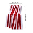 thumbnail image 2 of Oversized Beach Towel 27.56 x 70.87 Inch Cotton Velvet Bath Sheet Super Soft and Highly Absorbent Quick Drying Pool Towel for Adults Home Beach Picnic Swimming Vacation Striped Design, 2 of 5