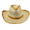 cream‑yellow, variant on Western Straw Cowboy Hat for Women and Men, Breathable Open Weave Wide Rolled Brim Lightweight Vintage Distressed Sun Hat for Ranch, Camping, Beach and Outdoor Festivals