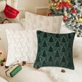 thumbnail image 6 of Nkmbld Merry Christmas Decorative Throw Pillow Covers Soft Christmas Decorative Pillow Cover for Sofa Bed Home Decor Cushion Cover, Yellow, 6 of 8