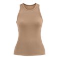 thumbnail image 5 of No Boundaries Ribbed High Neck Tank Top, Women's, 5 of 5
