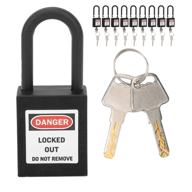 Etiquetado de seguridad, candado de seguridad de 38 mm/1,5 pulgadas Candado de seguridad de ingeniería Bloqueo de seguridad Lo mejor de la línea Jadeshay A