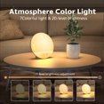 thumbnail image 2 of Wake Up Light Sunrise Alarm Clock for Kids Heavy Sleepers,, 2 of 4