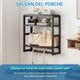 thumbnail image 5 of Estante Baño con Toallero Mueble Baño Flotante Ajustable Estante Bao sobre Inodoro Mueble Toallas BañoToallero Pared Almacenamiento sobre Retrete Estantes Montados Pared para Espacios Vocina, 5 of 8