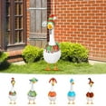 thumbnail image 3 of All Season Porch Goose Outfits 23",Holiday Porch Goose Outfits,Halloween Thanksgiving Christmas Lawn Goose Clothing Porch Goose Clothes for Goose Patio Yard Lawn Decor, 3 of 6