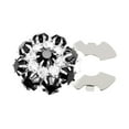 thumbnail image 2 of TISHITA Cache-Boutons Décoratif en Strass Décoration DIY Clip pour Robe Costume Chapeau Noir, 2 of 8