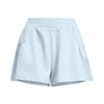 thumbnail image 2 of Only Moment Womens Sweat Shorts Polyester,Spandex Stretch Ankle Sweatpants for Golf, Athletic, Lounge, Travel, Work Yoga Shorts Light Blue,2XL, 2 of 5