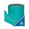 thumbnail image 3 of Rolled Scalloped Borders, 2.25" x 65 ft, Teal | Bundle of 10 Each, 3 of 7