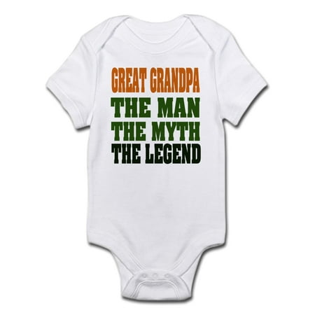 

CafePress - Great Grandpa - The Legend Infant Bodysuit - Baby Light Bodysuit