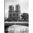 thumbnail image 1 of Cuadro Decorativo - Vista del puente de Notre Dame Jr  Impresión en canvas, estrechado., 1 of 2