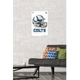 thumbnail image 3 of NFL Indianapolis Colts - Drip Helmet 20 Wall Poster, 22.375" x 34", 3 of 4
