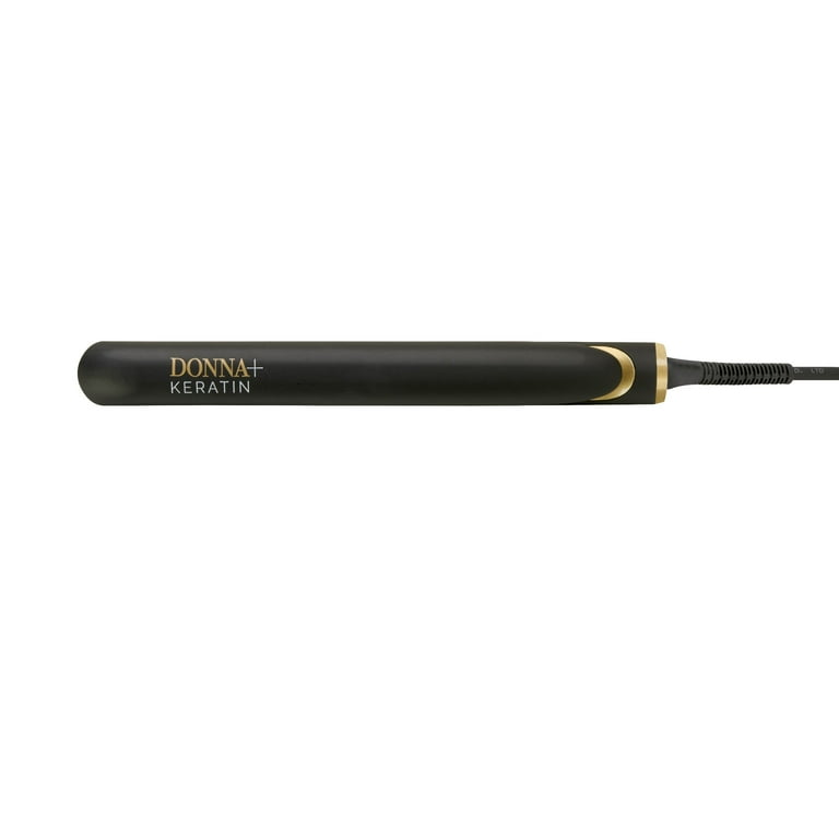 GAMMA+ Donna Keratin Gold Professional Flat Iron Hair Styling Tool 