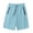 Sky Blue, variant on Jamsmile Womens Shorts Casual Summer Lightweight Mid Waist With Pockets Sports Running Vacation Climbing Stretchy Breathable Shorts