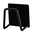 thumbnail image 1 of Stainless Steel Kitchen Sponge Holder Dishcloth Brush Organizer Storage Caddy with Durable Black Finish, 1 of 6