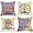 Easter, variant on Easter He is Risen Decorative Throw Pillow Covers 18 x 18 Set of 4, Jesus is The Reason Religious Faith Cross Church Outdoor Pillowcase, Lily Flower Dove Purple Cushion Case Home Decor