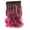 L, variant on Color Highlights Clip-in Hair Extensions - 5 Clips, Curly Wig Piece, High-Temperature Yarn, Temporary Color Change