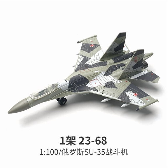 1/100 Russian SU-35 Dual Engine Multi-Purpose Heavy Fighter Jet Model Creative Military Series Building Blocks Toy For Boys Gift