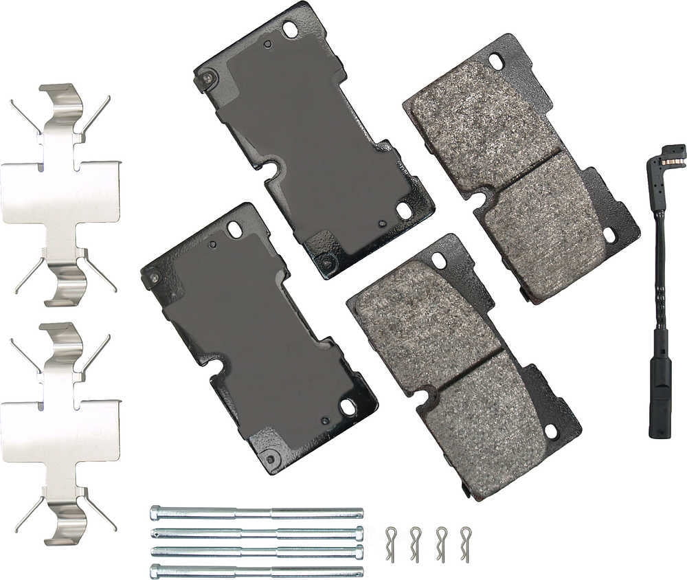 Akebono SDF2173 Severe Duty Ultra Premium Disc Brake Pad Kit