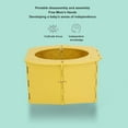 thumbnail image 4 of Potty Training Toilet, Portable Potty for Toddler Travel, Lightweight Self-Contained Car Toilet Folding Commode Toilet Seat For for Car, Camping, Hiking, Tourism, Outdoor, Indoor(Green), 4 of 8