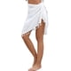 thumbnail image 2 of Sonducket de mujer, portátil, elegante, elástica, bohemia, transpirable, vacaciones de verano, compras, playa, faldas para jugar, ropa de Prendas para la parte inferior del cuerpo Corto Blanco, 2 of 6