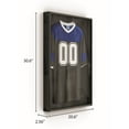 thumbnail image 5 of Snap - Sports Jersey Display Case - Shadow Box - 20"x30" - Black Wall Mount Room Décor, 5 of 7