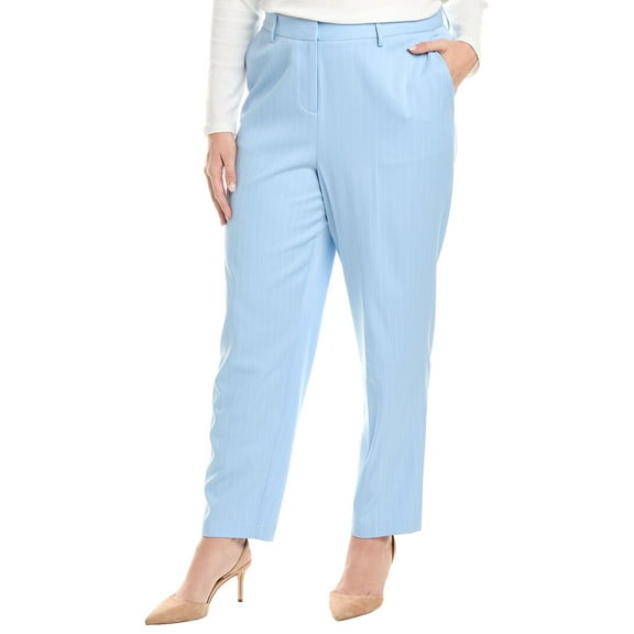 Tahari ASL womens  Plus Pant, 18W, Blue