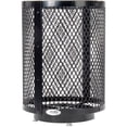 thumbnail image 3 of Global Industrial GBE261948BKD Outdoor Diamond Steel Trash Can with Base, 36 gal, Black, 3 of 7