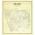 thumbnail image 2 of Unknown 26x28 Black Ornate Wood Framed with Double Matting Museum Art Print Titled - Hood County Texas - 1884, 2 of 4