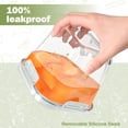 thumbnail image 4 of Recipientes de vidrio para sopa Susukkie de 940 ml (32 oz), paquete de 6 con tapas, 4 of 6