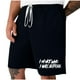 thumbnail image 1 of Mens Casual Shorts Lace-Up Elástico Cintura Bolsillo Ejercicio Fitness Hogar Pantalones de Media Longitud para Diario, 1 of 4