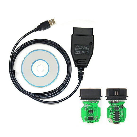 justharion Vehicle CAN K Diagnostic Cable Connector Cords Universal Car Code Reader Scanner Cables Connect Accessory Replacement