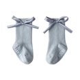 thumbnail image 3 of Fozruso Cute Cartoon Bow Baby Socks For Toddlers Floor Socks For Girls Made From Combed Ideal For And Fall For Girls' Ankle Socks,Blue,S, 3 of 3