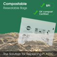 thumbnail image 3 of Bolsas compostables para almacenamiento de alimentos Moonygreen, grandes galones, 50 unidades, 3 of 6