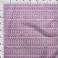 thumbnail image 4 of oneOone Georgette Viscose Violet Blue Fabric Ikat Diy Clothing Quilting Fabric Print Fabric By Yard 42 Inch Wide, 4 of 6