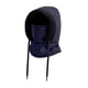thumbnail image 2 of Pasamontañas de esquí con capucha, calentador de cuello, gorro de forro polar, térmico, poliéster, transpirable, resistente al viento Adultos de color azul oscuro, 2 of 9