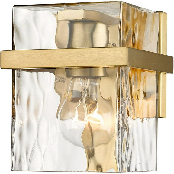 1 Light Wall Sconce in Traditional Style-7 inches Tall and 5.5 inches Wide-Modern Gold Finish Bailey Street Home 372-Bel-4619877