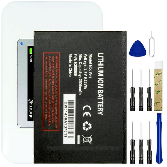 Replacement Battery W-5 For NetGear 4G Advanced Aircard 782s Tool