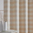 thumbnail image 3 of Hilltop Buffalo Check Textured Grommet Curtain Panels, 3 of 4