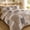 Beige, variant on 2pcs Twin Country-style Patchwork Quilt Set With Quilted Check Design, Machine Washable,Available In Multiple Colors And Sizes