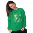 thumbnail image 3 of Vintage Betty Boop Florida State Map Women Plus Size Sweatshirt Brisco Brands 2X, 3 of 5