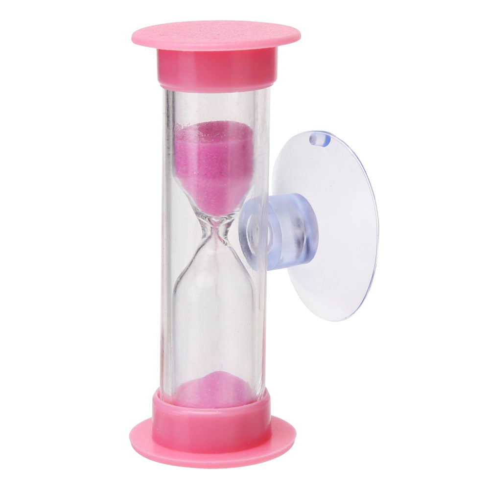 Details about   2min Creative Plastic Hourglasses+Suction Cup Sandglass Timer Children Time To 3 