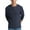 04-Navy Blue, variant on Men's Henley Shirts Long Sleeve Basic Waffle Pique Pullover T-Shirt with Pocket