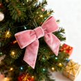 thumbnail image 6 of 12Pcs Velvet Bows for Christmas Tree 3 Inch Wreath Gift Bows Vintage Xmas Velvet Ribbon Bow Ornaments for Xmas Farmhouse Tree Garland Craft DIY Wrapping Decorative, 6 of 9
