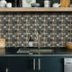 thumbnail image 2 of 10 pegatinas de azulejos de cristal para pared autoadhesivas., 2 of 7