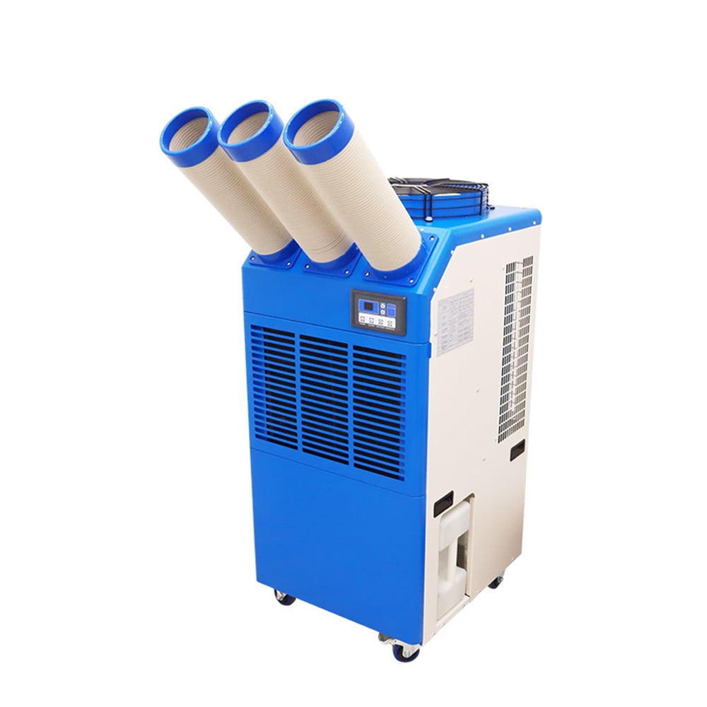 INTBUYING Air Conditioner Threetube Mobile Spot Cooler Industrial