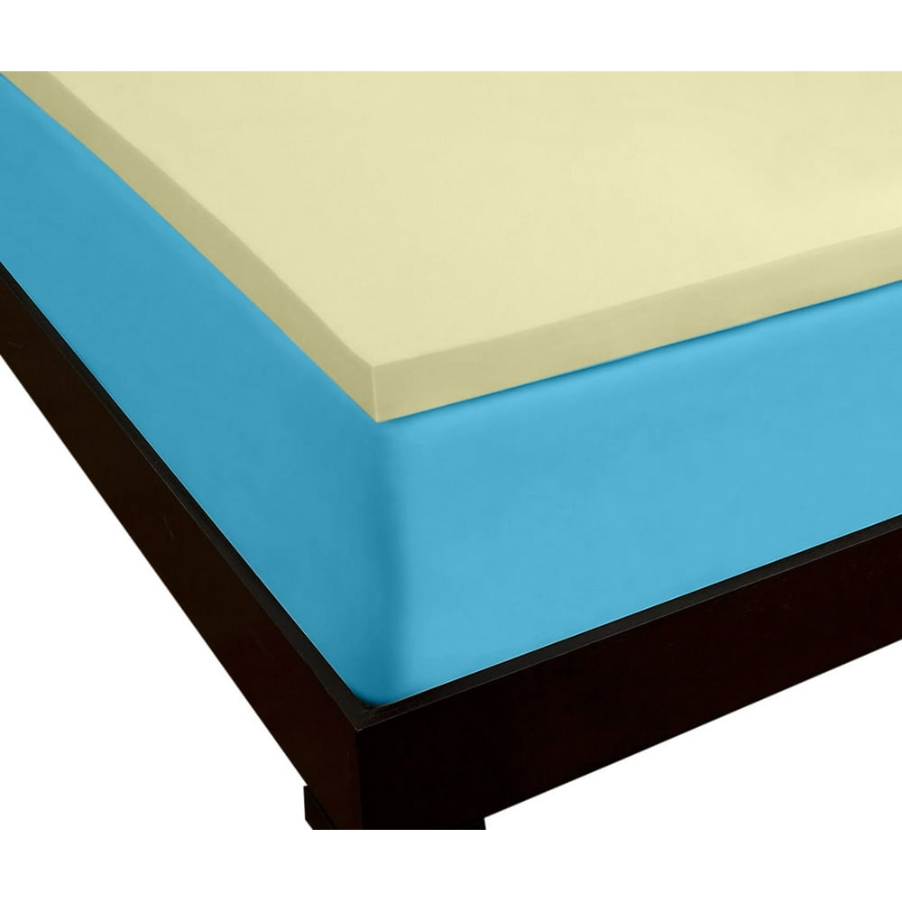 DreamDNA 2lb Full / Double Size 2" American Made Visco Elastic Memory Foam Mattress Topper