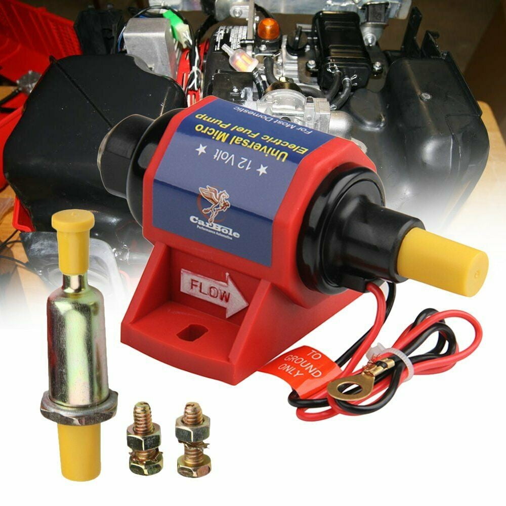 12S 47PSI Universal Electric Fuel Pump Carburetor 12V Low Pressure Gas