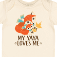 thumbnail image 4 of Inktastic My Yaya Loves Me Cute Fox Boys or Girls Baby Bodysuit, 4 of 5