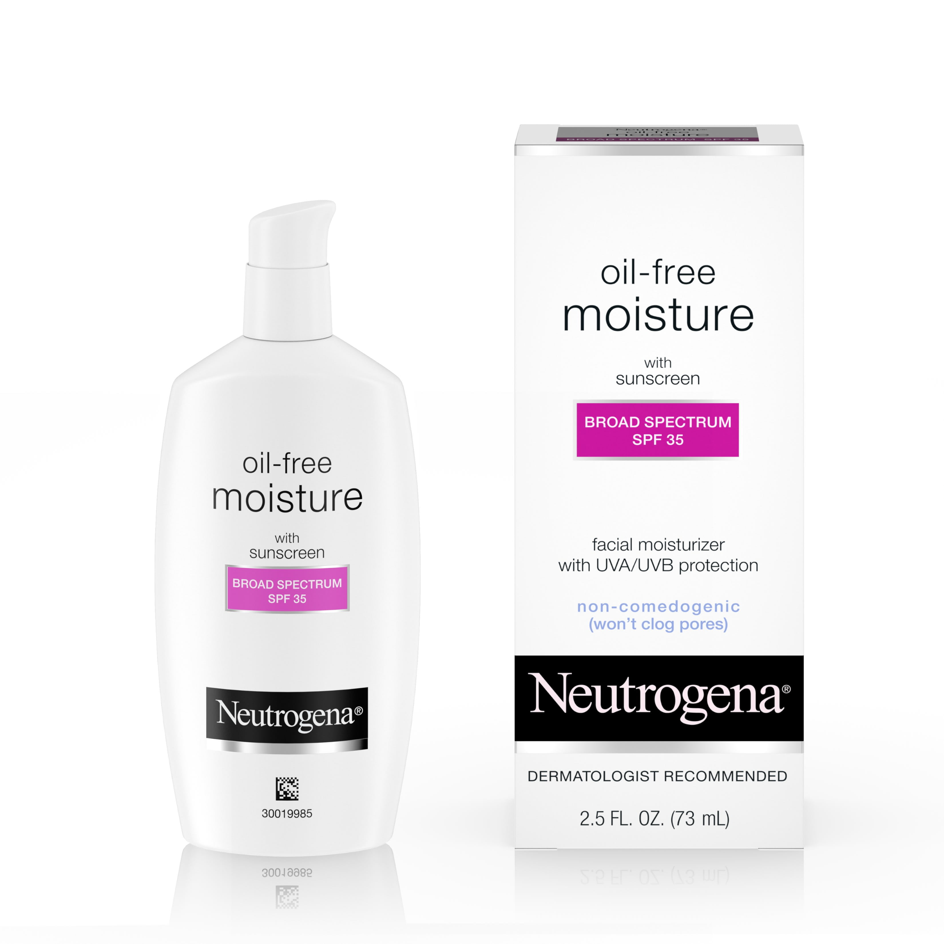 Neutrogena Oil Free Facial Moisturizer with SPF 35 Sunscreen, 2.5 fl pic