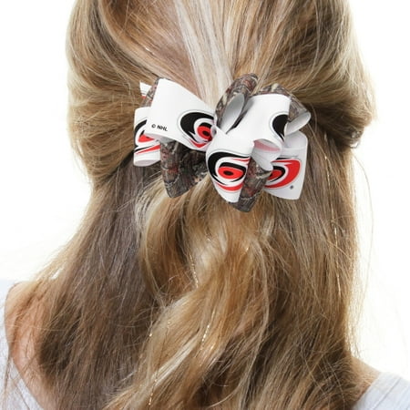 Carolina Hurricanes Women's Mary Loop with Mossy Oak Hair Bow - No Size