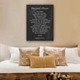 thumbnail image 2 of The Lord's Prayer Matthew 6 9-13 Wall Art Bible Verse Poster Kitchen Canvas Room Decor for Bedroom Modern Pictures for Hallway, 2 of 6